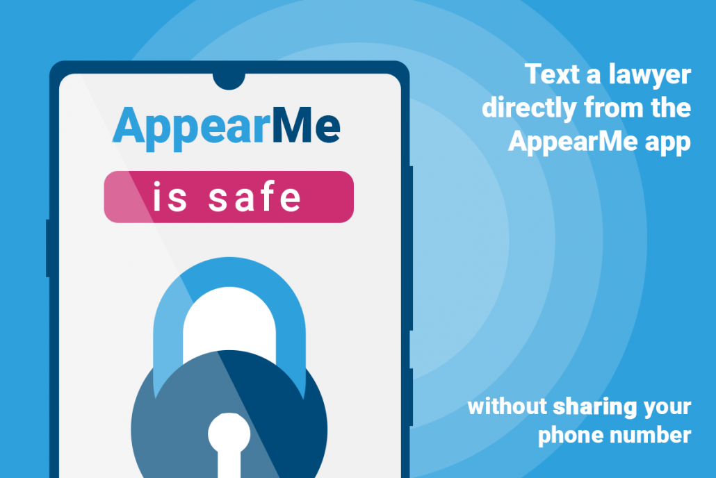 Text a Lawyer Directly From the AppearMe App