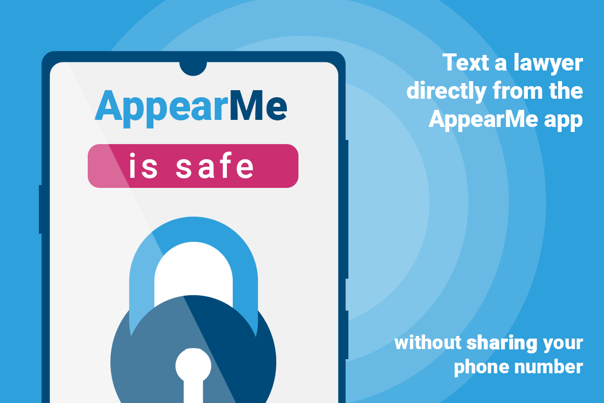 Text a Lawyer Directly From the AppearMe App
