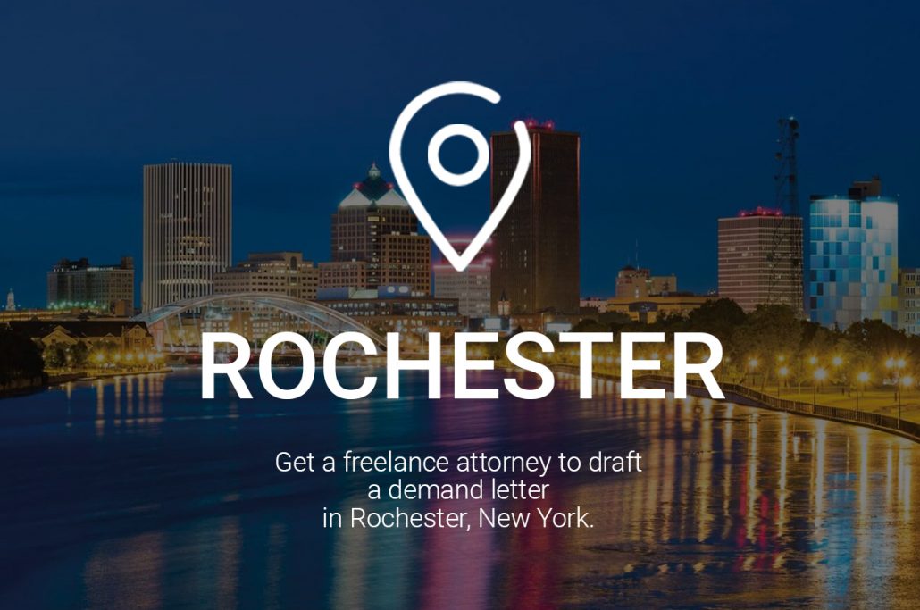 Get a Freelance Attorney to Draft a Demand Letter in Rochester